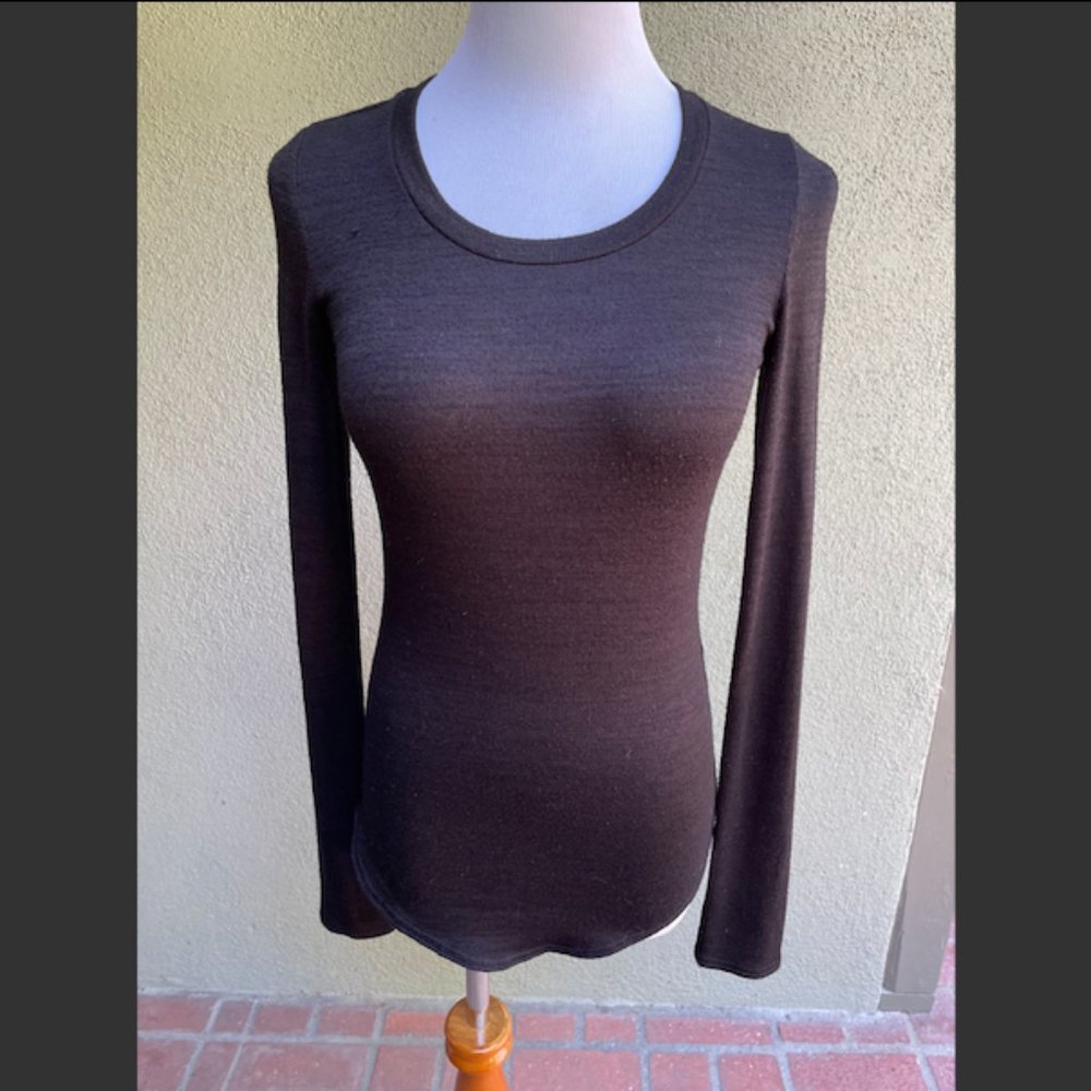 Wilfred Free Black Long Sleeve Shirt Size S